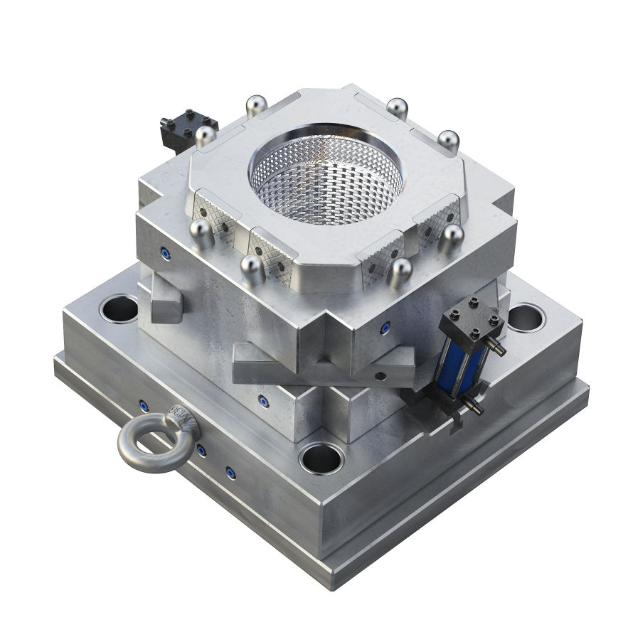 垃(la)圾桶模具5